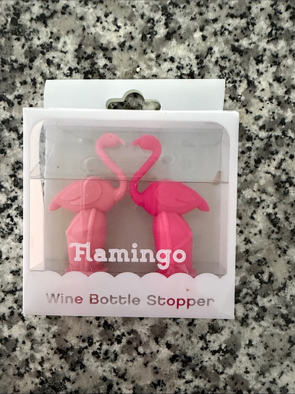 Pink Wine Bottle Stopper -